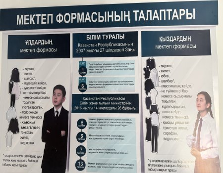 Мектеп формасының талаптары